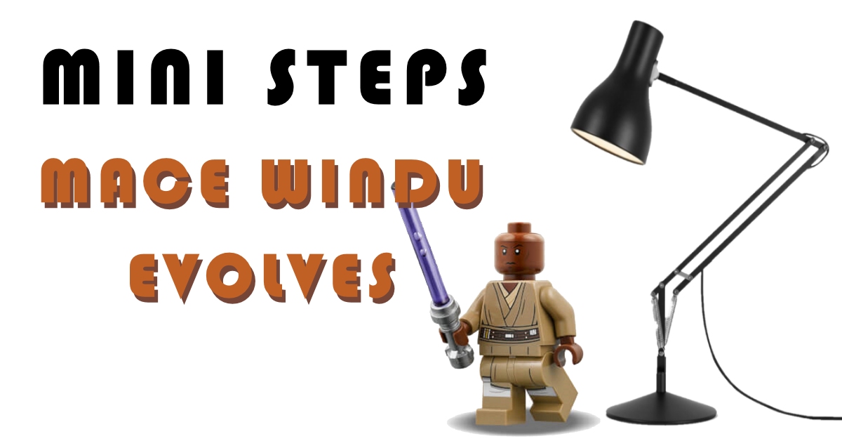 Mini Steps: The Evolution Of The Mace Windu Minifigure - The Holo