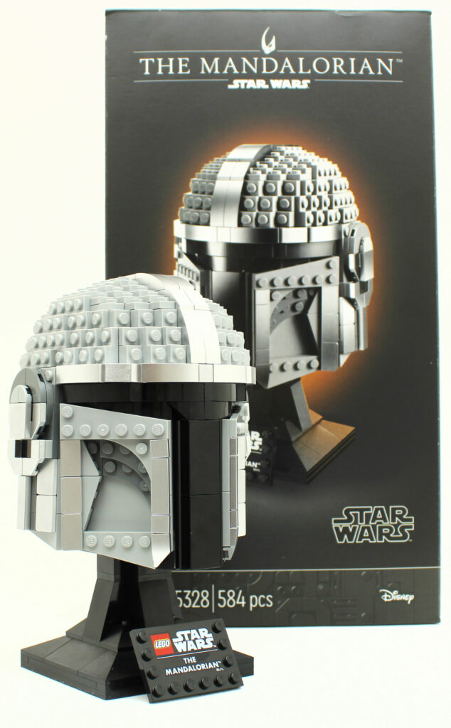 Review LEGO Star Wars 75328 The Mandalorian Helmet - HelloBricks