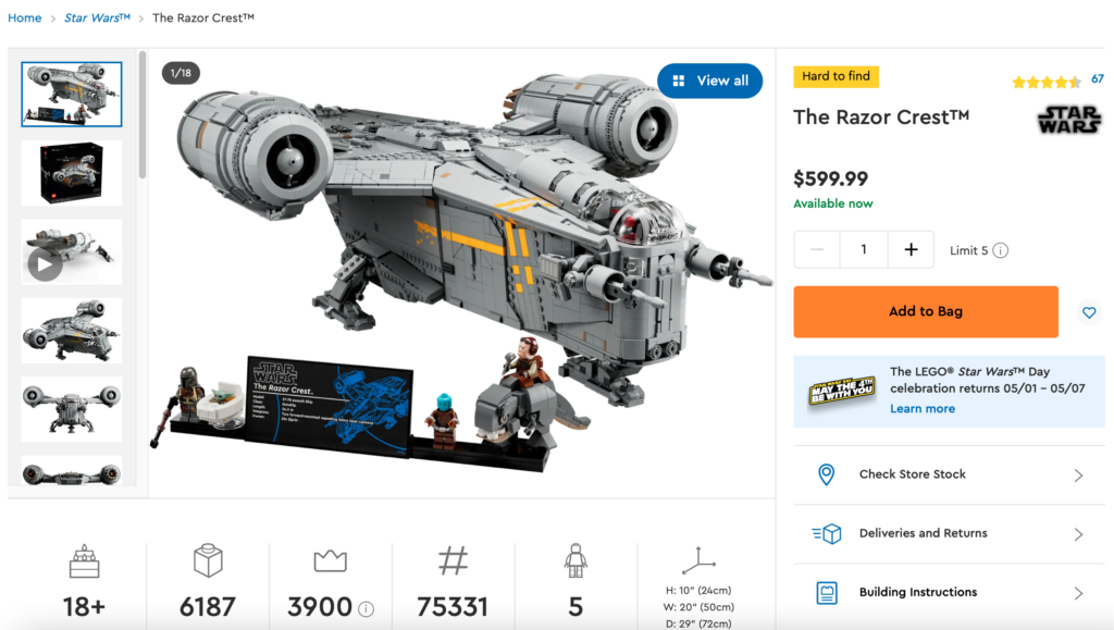 75331 The Razor Crest – I Gotta Get One Of Those - The Holo-Brick Archives  - The LEGO Star Wars Resource