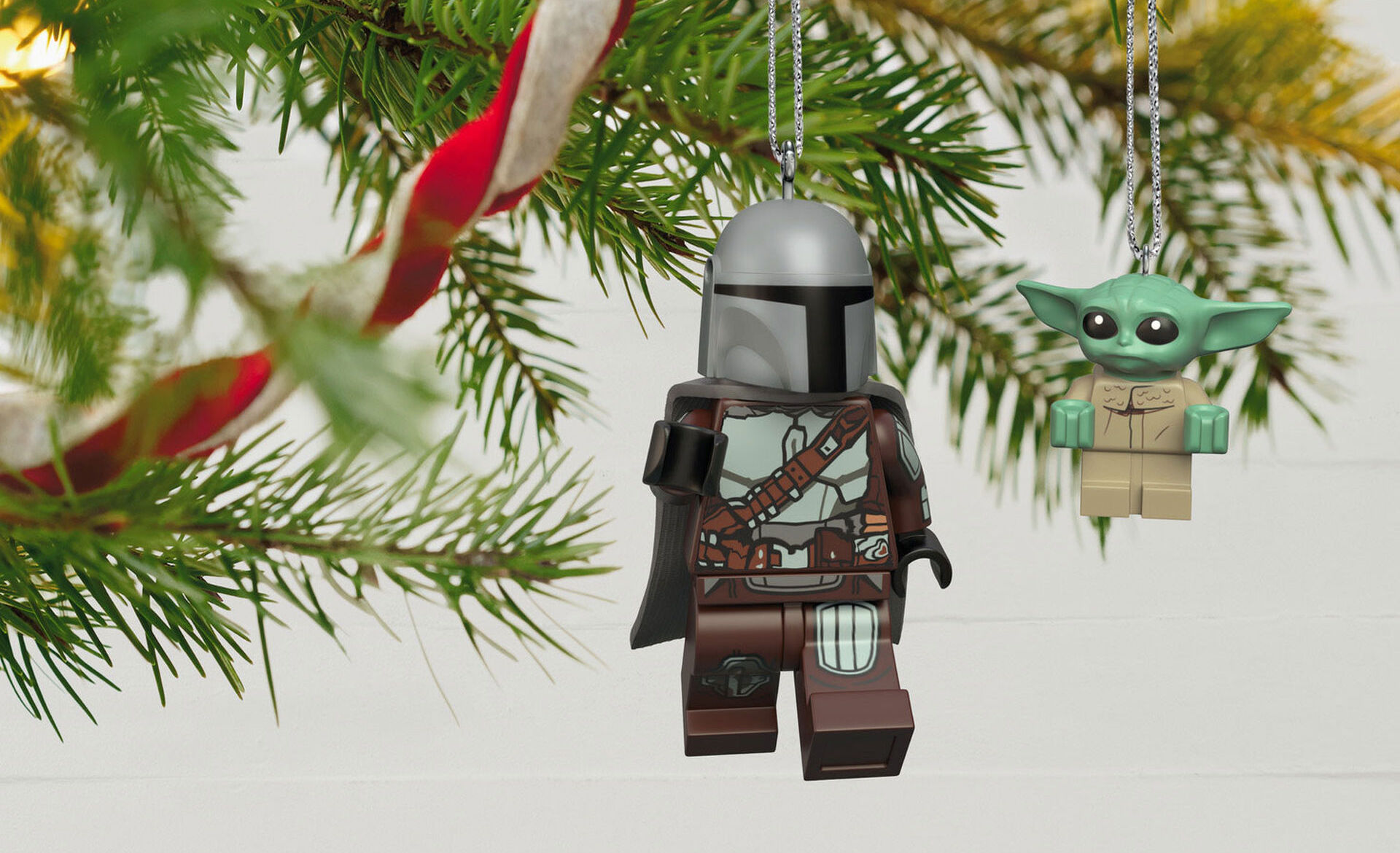 2023 The Mandalorian and Grogu Lego Hallmark Ornaments at Hooked