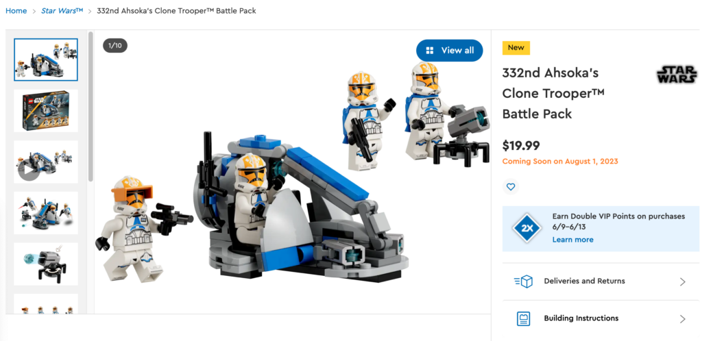 Three new LEGO Star Wars 2023 sets revealed – Ahsoka, Chewbacca